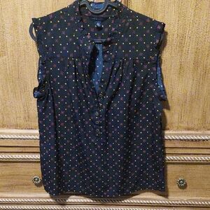 Tommy Hilfiger Black Floral Blouse